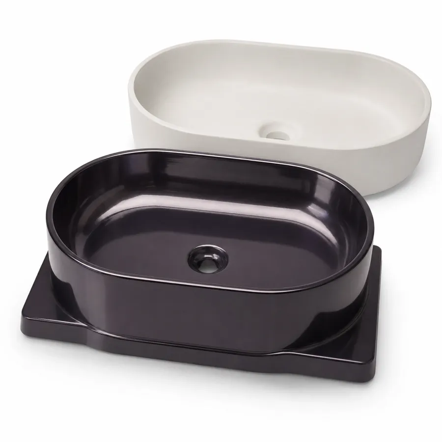 Concrete sink molds