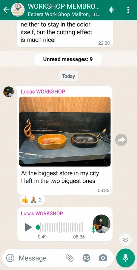Student testimonial