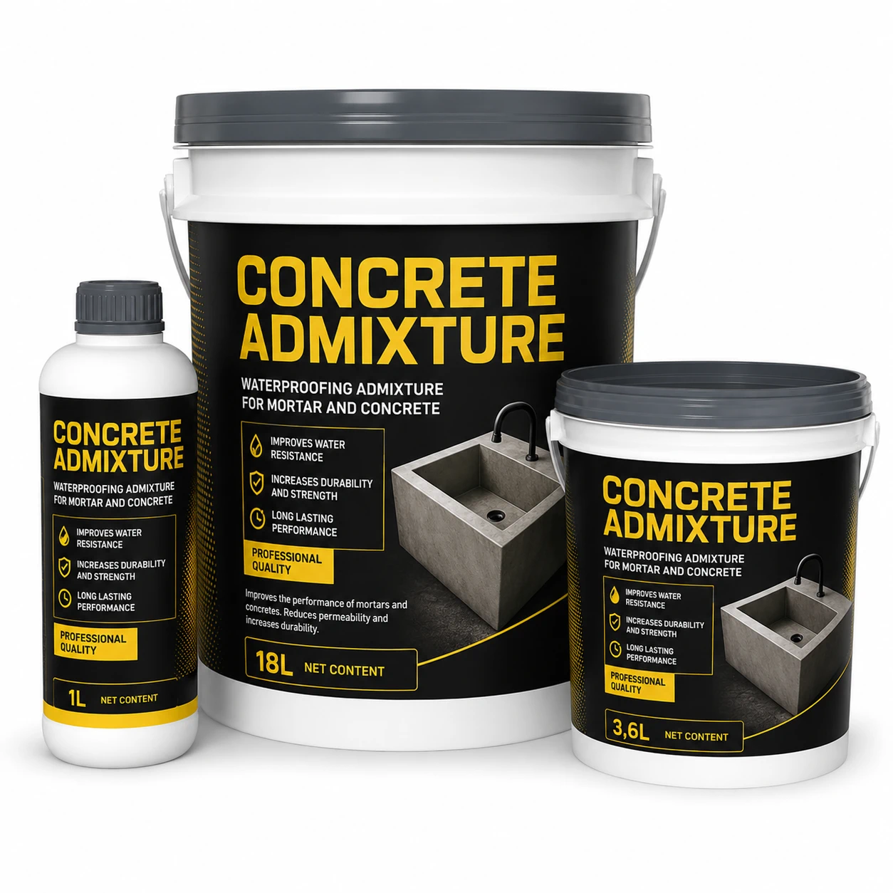 Concrete admixture product
